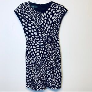 Donna  Ricco Faux Wrap Dress size 2